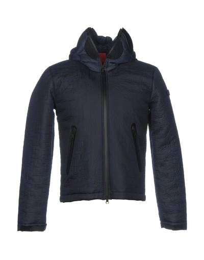 Ai Riders On The Storm Down Jacket In Dark Blue