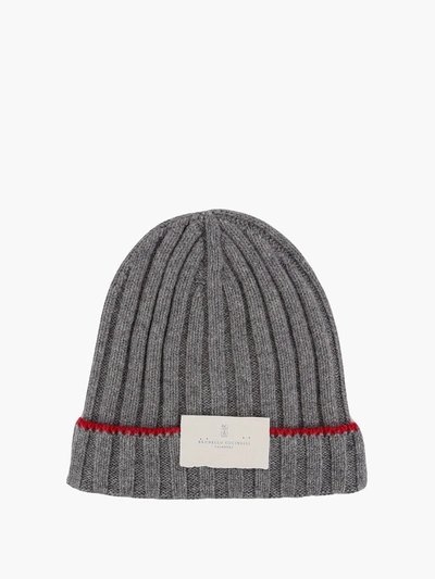 Brunello Cucinelli Hat In Grey