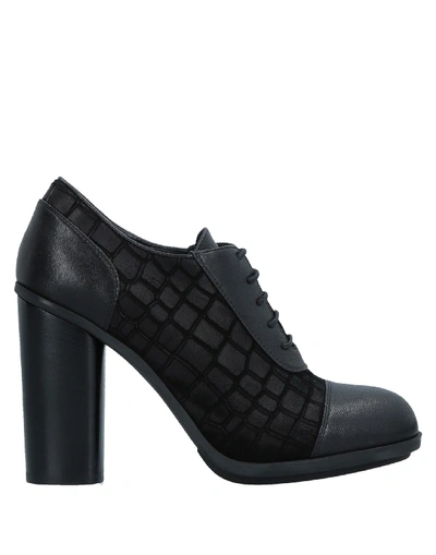 Loriblu Laced Shoes In Black