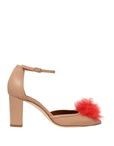 Malone Souliers Pump In Pale Pink