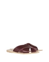 Ancient Greek Sandals Sandals In Maroon