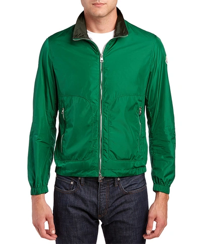 Moncler Renoir Lightweight Jacket In Green | ModeSens