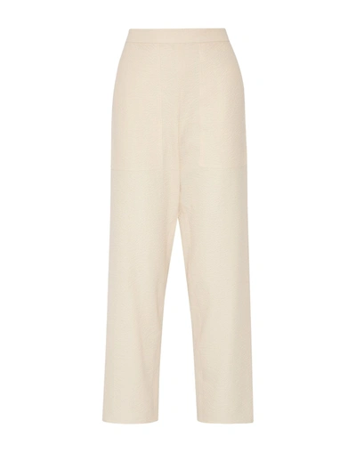 Lemaire Casual Pants In Ivory