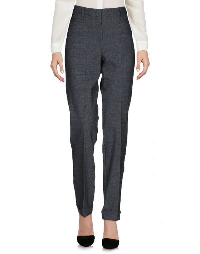 Weekend Max Mara Casual Pants In Dark Blue