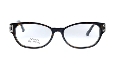 Swarovski Sk 4111 052 56mm Womens Square Eyeglasses 56mm In Brown