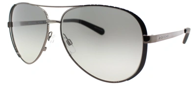 Michael Kors Chelsea Mk 5004 101311 Womens Aviator Sunglasses In Silver
