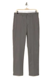 14th & Union Wallin Regular Fit Non-iron Pants In Grey Castlerock