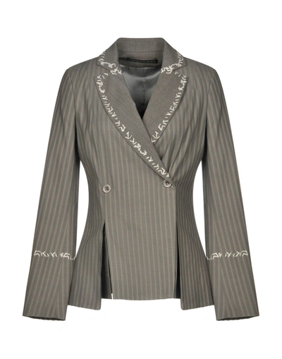 Malloni Sartorial Jacket In Grey