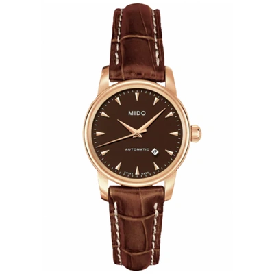 Mido Women's 29mm Automatic Watch In Brown