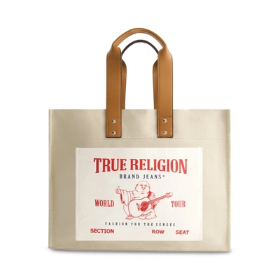 True Religion Tote In White