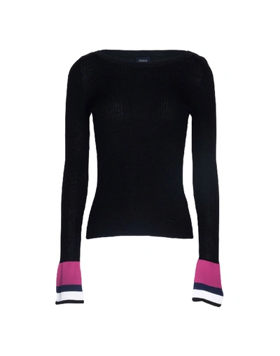 Armani Jeans Sweaters In Black