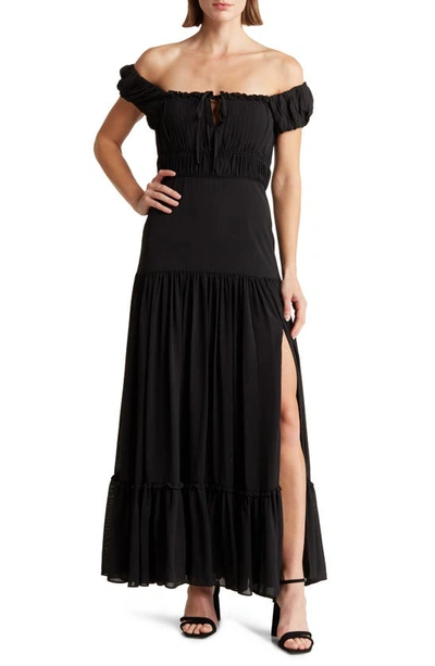 Area Stars Dreya Maxi Dress In Black