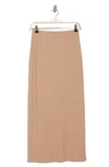 Abound Rib Maxi Skirt In Tan Dune