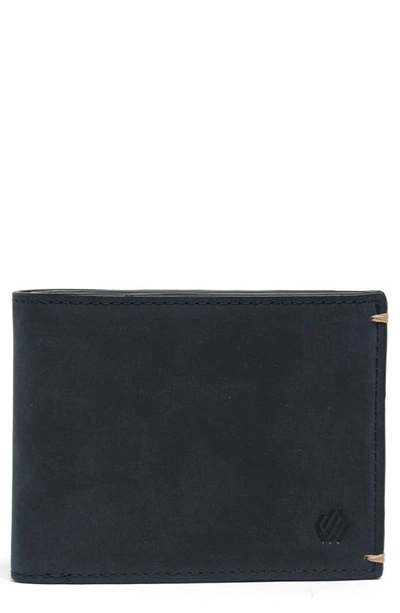 Johnston & Murphy Bifold Wallet In Navy