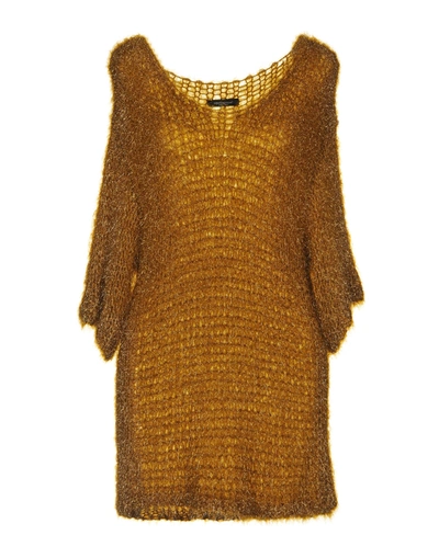 Roberto Collina Sweater In Ocher