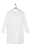 Go Couture Long Sleeve Sweater Dress In Ivory