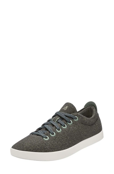 Allbirds Piper Wool Sneaker In Dark Jungle/ Blizzard