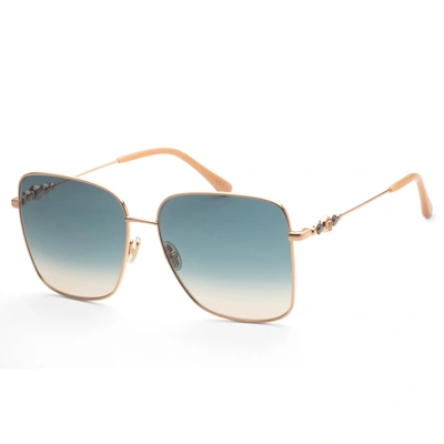 Jimmy Choo Women's 59 Mm Sunglasses In Gold