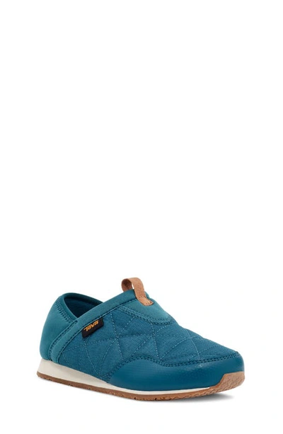 Teva Kids' Reember Sneaker In Blue Coral