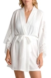 In Bloom By Jonquil Lace Wrap Robe In Ivory