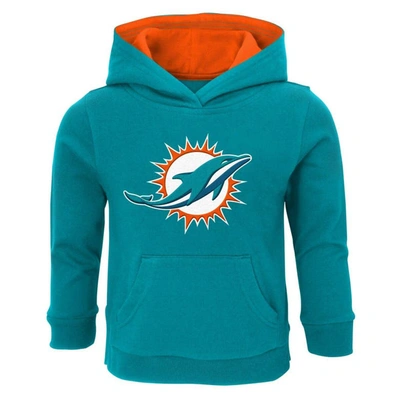 Outerstuff Kids' Toddler Aqua Miami Dolphins Prime Pullover Hoodie