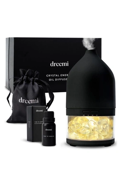 Pure Daily Care Dreemi Crystal Energy Oil Diffuser Set In Black