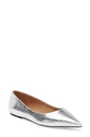 Abound Madelyn Flat In Silver Metallic