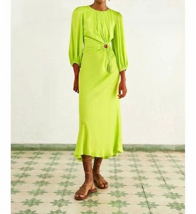 farm rio lime green maxi dress Farm Rio Cutout Maxi Dress - Green