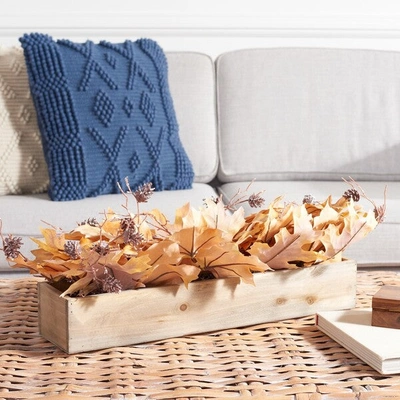 Safavieh Faux 30" Maple Leaf Potted Arg