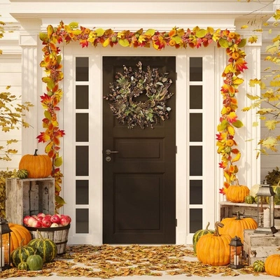Safavieh Faux 24 Inch Berry & Eucalyptus Semi-wreath