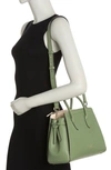 Kate Spade Knott Large Leather Satchel In Romaine
