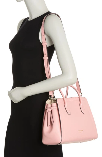 Kate Spade Knott Large Leather Satchel In Coral Gable