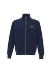 Sun 68 Cotton Sweatshirt In Blau