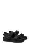 Tory Burch Kira Sport Slingback Platform Sandal In Black