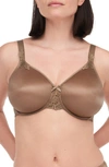 Chantelle Lingerie Hedona Underwire Minimizer Contour Bra In Terracotta