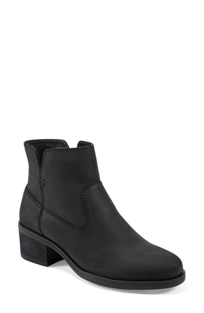 Earth Oslo Bootie In Black