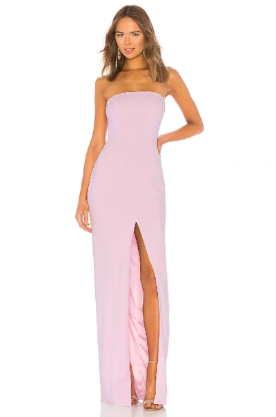 Jay Godfrey Martell Gown In Lilac