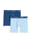 Calvin Klein 2-pack Basic Boxers In Blue