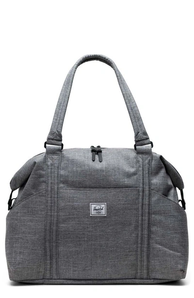 Herschel Supply Co Strand Duffle Bag In Raven Crosshatch