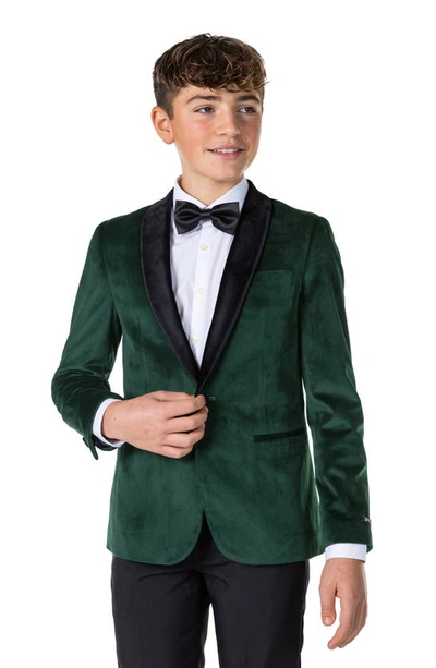 Opposuits Kids' Deluxe Dinner Jacket In Green