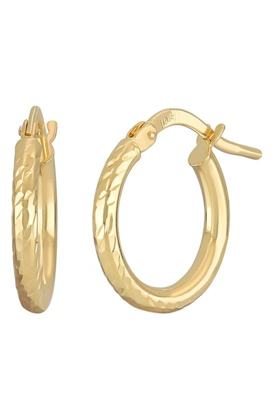 Bony Levy 14k Gold Hoop Earrings In 14k Yellow Gold