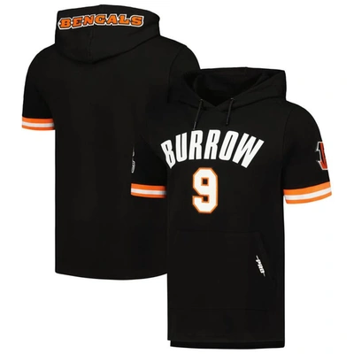 Pro Standard Joe Burrow Black Cincinnati Bengals Player Name & Number Hoodie T-shirt