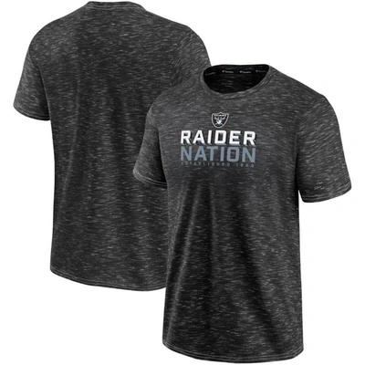 Fanatics Branded Charcoal Las Vegas Raiders Component T-shirt