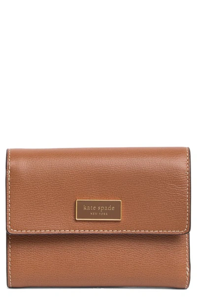 Kate Spade Katy Bifold Wallet In Allspice Cake