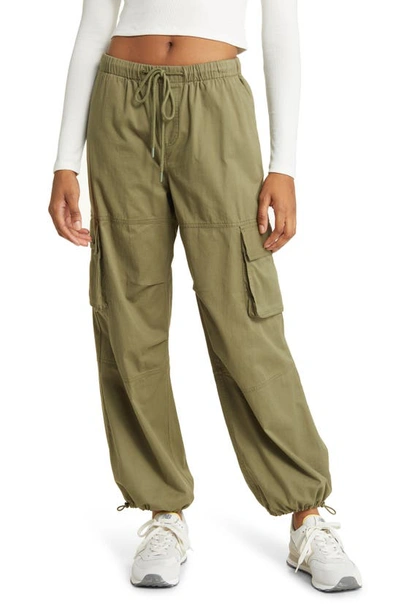 Bp. Elastic Cuff Cargo Pants In Green Lichen