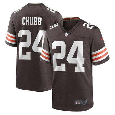 Nike Nick Chubb Brown Cleveland Browns Game Jersey
