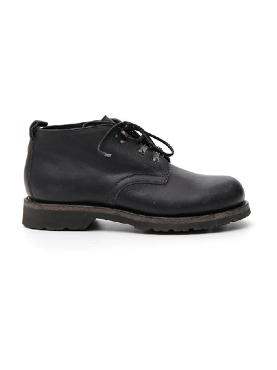 Maison Margiela Black Leather Low Boots