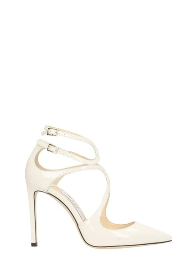 Jimmy Choo Lacer Sandals In Beige