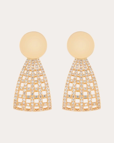 Maison Tjoeng Women's Meridian 18k Gold Diamond Earrings