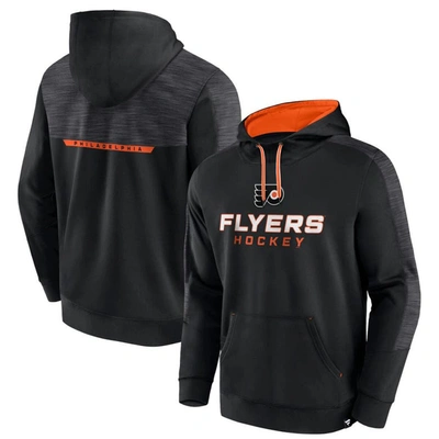 Fanatics Branded Black Philadelphia Flyers Make The Play Pullover Hoodie